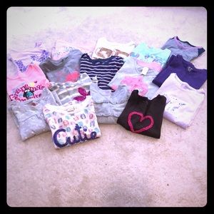 Lot of Girls Long Sleeve Shirts
